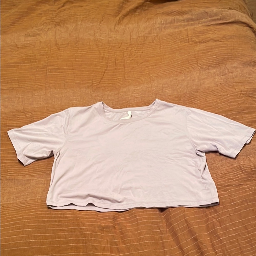 Babaton cropped tee shirt